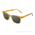 Private Label Design Acetate Glasses Square Frame Sunglasses